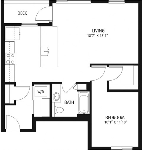 Artix Apartments C7 2D Floor Plan